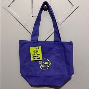 Trader Joe’s Mini Purple Halloween Tote